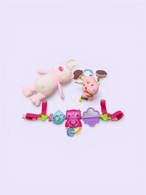 Baby girls carrier and stroller toys